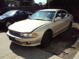 2001 MITSUBISHI GALANT 4 DOOR SEDAN ES MODEL MITSUBISHI GALANT AT FWD COLOR GOLD STK 133627