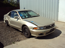 2001 MITSUBISHI GALANT 4 DOOR SEDAN ES MODEL MITSUBISHI GALANT AT FWD COLOR GOLD STK 133627