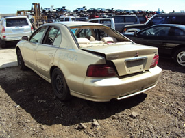 2001 MITSUBISHI GALANT 4 DOOR SEDAN ES MODEL MITSUBISHI GALANT AT FWD COLOR GOLD STK 133627