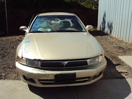 2001 MITSUBISHI GALANT 4 DOOR SEDAN ES MODEL MITSUBISHI GALANT AT FWD COLOR GOLD STK 133627