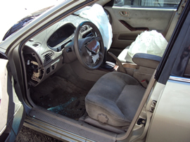 2001 MITSUBISHI GALANT 4 DOOR SEDAN ES MODEL MITSUBISHI GALANT AT FWD COLOR GOLD STK 133627