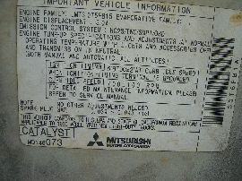 1990 MONTERO WHITE 3.0L MT 4X4  CAL 