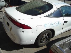 1995 ECLIPSE WHITE 2.0L N-T MT FWD