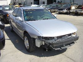 2002 GALANT ES MODEL 4 DOOR SEDAN 2.4L AT FWD COLOR SILVER