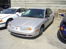 2000 SATURN SL2 MODEL 4 DOOR SEDAN 1.9L DOHC AT COLOR SILVER