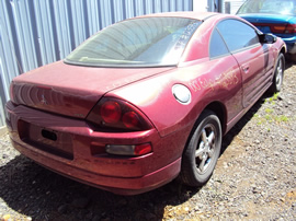 2000 MITSUBISHI ECLIPSE 2 DOOR COUPE 2.4L AT FWD COLOR MAROON STK 123593