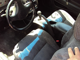 2001 MITSUBISHI ECLIPSE CPE 2.4L AT FWD COLOR WHITE STK 123594