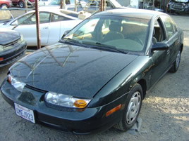 2000 SATURN SL2, GREEN STK#099751