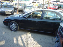 2000 SATURN SL2, GREEN STK#099751