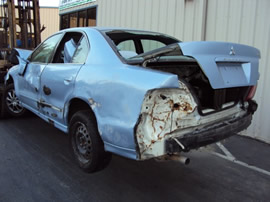 2003 MITSUBISHI GALANT, 4 CYL , AUTOMATIC,  STK# 099754