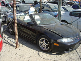 1997 mitsubishi eclipse convert  2 door coupe stk#093446