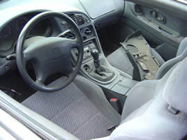 1996 MITSUBISHI ECLIPSE TALON, MANUAL TRANS, COLOR:GRAY, STK:093441