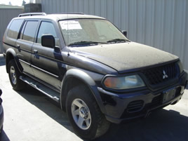 2002 MITSUBISHI MONTERO SP LS, 6CYL, AUTOMATIC 4X4, COLOR BLUE STK: 093458
