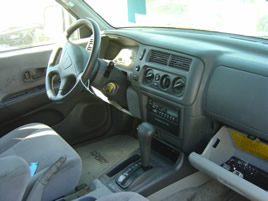2000 MITSUBISHI MONTERO SP 6CYL, AUTOMATIC, 2WD, XLS, COLOR BLACK STK:093459