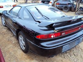 1992 MITSUBISHI 3000GT , V6 , 5 SPEED TRANSMISSION , COLOR - BLACK STK # 103458  
