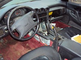 1991 MITSUBISHI 3000 GT , COLOR WHITE , STK # 103488