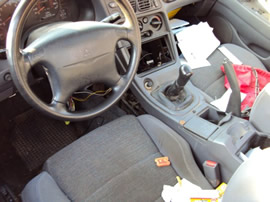 1996 MITSUBISHI ECLIPSE 4CYL, 5SP TRANSMISSION, COLOR-GREEN STK# 103493