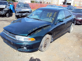 2001 MITSUBISHI GALANT DARK GREEN STK# 103498