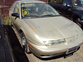 1997 SATURN SL2 COLOR GOLD STK# 109781