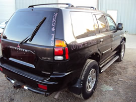 2000 MITSUBISHI MONTERO SP LIMITED , 4X4, AUTOMATIC TRANSMISSION STK#103526