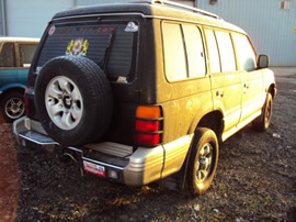 1996 MITSUBISHI MONTERO, COLOR BLACK, STK # 113543