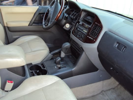 2001 MITSUBISHI MONTERO FULLSIZE, LIMITED, COLOR BLACK, STK # 113545