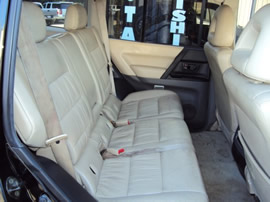 2001 MITSUBISHI MONTERO FULLSIZE, LIMITED, COLOR BLACK, STK # 113545