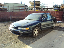 1994 MITSUBISHI GALANT 2.4 L ENGINE, AUTOMATIC TRANSMISSION, STK # 113547