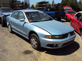 2003 MITSUBISHI GALLANT 2.4L ENGINE, AUTOMATIC TRANSMISSION, COLOR-BLUE, STK # 113554