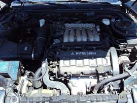 1995 MITSUBISHI 3000 COLOR GREEN,3.0L ENGINE DOHC NON TURBO,AUTOMATIC TRANSMISSION FWD, STK # 113557