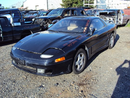1993 MITSUBISHI 3000 SL MODEL, 3.0L, DOHC N-T, MANUAL TRANSMISSION, FWD,COLOR BLACK, STK#113558