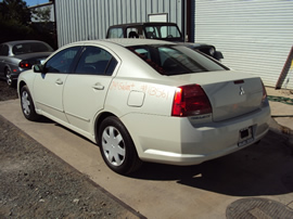 2004 MITSUBISHI GALANT 2.4L ENGINE, AUTOMATIC TRANSMISSION, COLOR WHITE, STK# 113561