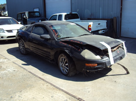 2000 MITSUBISHI ECLIPSE GS MODEL COUPE 2.4L AT COLOR BLACK STK # 113563