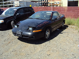 1996 SATURN SC2 MODEL COUPE 1.9L DOHC AT COLOR BLACK STK# 119804