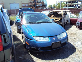 2002 SATURN SC2 COUPE 1.9L DOHC AT COLOR BLUE STK 119814
