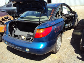 2002 SATURN SC2 COUPE 1.9L DOHC AT COLOR BLUE STK 119814