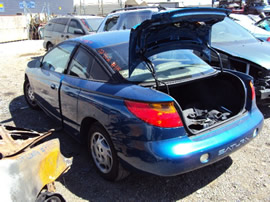 2002 SATURN SC2 COUPE 1.9L DOHC AT COLOR BLUE STK 119814