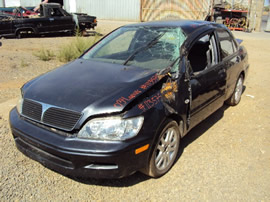 2003 MITSUBISHI LANCER ES MODEL 2.0L MT FWD COLOR GRAY STK # 113575