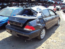 2003 MITSUBISHI LANCER ES MODEL 2.0L MT FWD COLOR GRAY STK # 113575