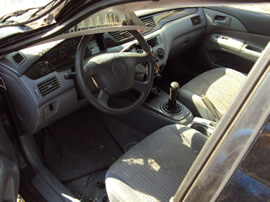 2003 MITSUBISHI LANCER ES MODEL 2.0L MT FWD COLOR GRAY STK # 113575