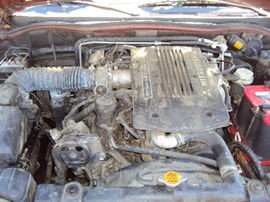 2000 MITSUBISHI MONTERO SPORT LIMITED 3.5L AT 2WD COLOR BURGUNDY STK # 113576