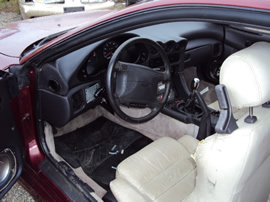 1991 MITSUBISHI 3000 GT SL MODEL,3.0L DOHC NON TURBO MT FWD ,COLOR MAROON STK # 113579