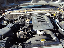 2001 MITSUBISHI MONTERO SPORT LS MODEL 3.0L AT 4X4 COLOR SILVER STK 123587