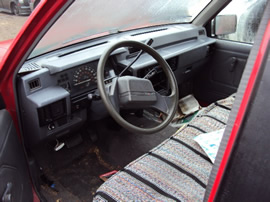 1991 MITSUBISHI TRUCK REGULAR CAB 2.4L AT 2WD COLOR RED STK 123588