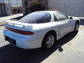 1993 MITSUBISHI 3000 GT SL MODEL 3.0L DOHC NON TURBO MT FWD COLOR WHITE STK # 123590