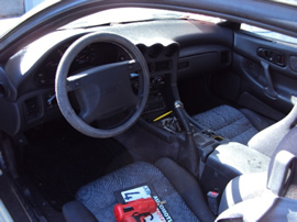 1993 MITSUBISHI 3000 GT SL MODEL 3.0L DOHC NON TURBO MT FWD COLOR WHITE STK # 123590