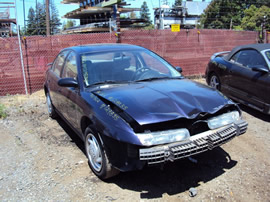 1996 SATURN SL2 MODEL 4 DOOR SEDAN 1.9L DOHC MT FWD COLOR PURPLE STK 129835