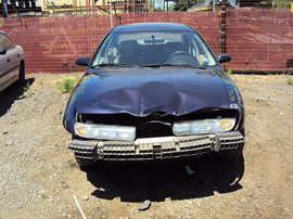 1996 SATURN SL2 MODEL 4 DOOR SEDAN 1.9L DOHC MT FWD COLOR PURPLE STK 129835