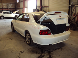 1999 MITSUBISHI GALANT 4 DOOR SEDAN GTZ MODEL 3.0L V6 AT FWD COLOR WHITE STK 123608