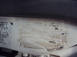 1999 MITSUBISHI GALANT 4 DOOR SEDAN GTZ MODEL 3.0L V6 AT FWD COLOR WHITE STK 123608